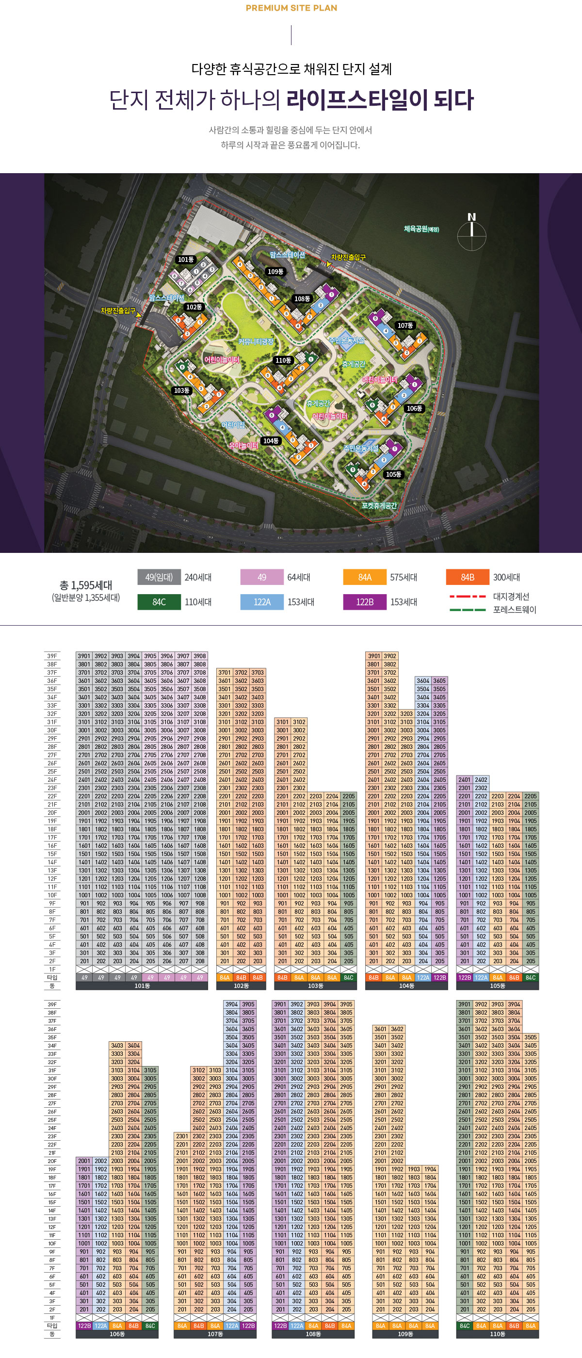 단지배치도 이미지